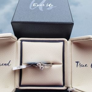 Ever Us 1/2 ct 14k Diamond Ring size 6.5